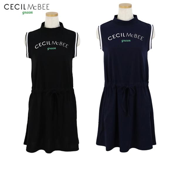 CECIL McBEE green セシルマクビーゴルフ　ワンピース　1 M CECIL McBEE ワンピース レディース green セシルマクビー グリーン