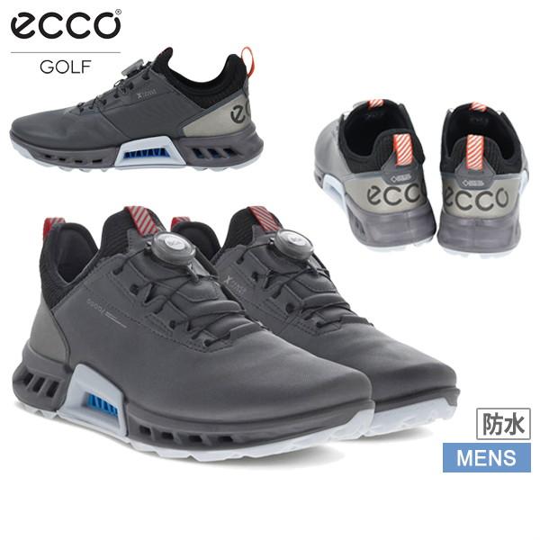 ECCO ecco エコー　ゴルフシューズ　GOLF ブルー　メンズ ECCO Golf S Three BOA メンズ レザーGore-Texゴルフシューズ