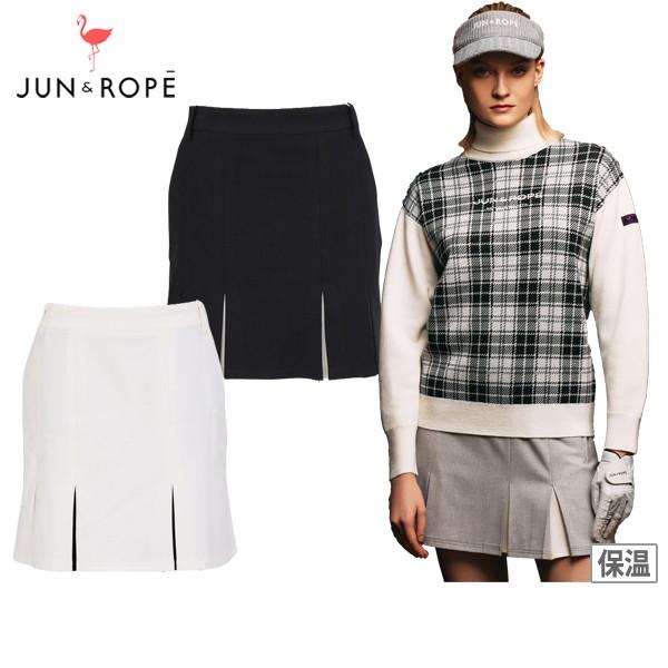 JUN&ROPE ホワイトキルティングスカート/ショートパンツ付き