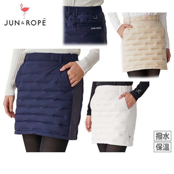 Jun and Rope ジュンアンドロぺ フラミンゴ柄 ゴルフ スカートM 紺