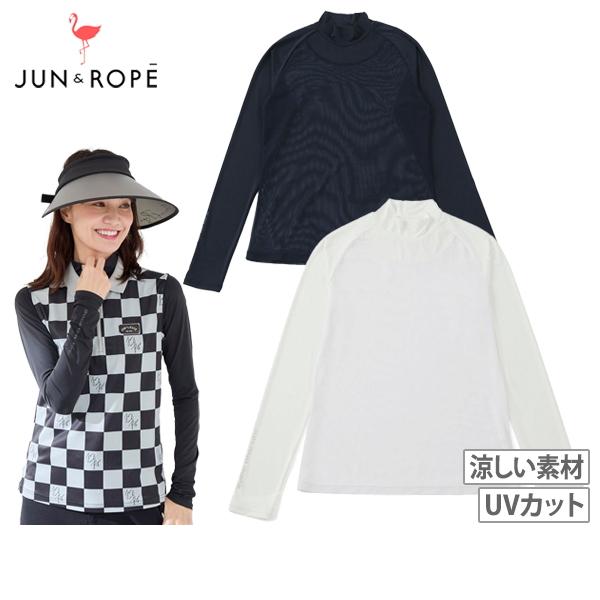 【メール便対応】ハイネックインナー レディース ジュン＆ロペ ジュンアンドロペ JUN＆ROPE  ゴルフウェア erm85010 JUN&ROPE'（ジュンアンドロペ） ハイネックインナー レディース ジュン