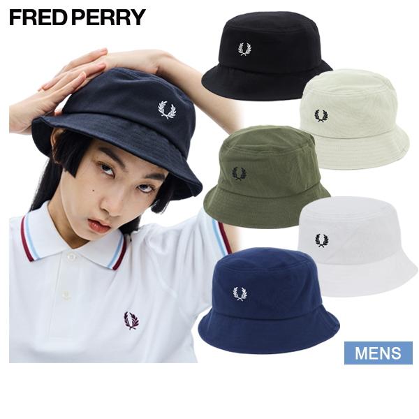 FRED PERRY フレッドペリー ワンポイント 日本製 ロゴ刺繍 ハット