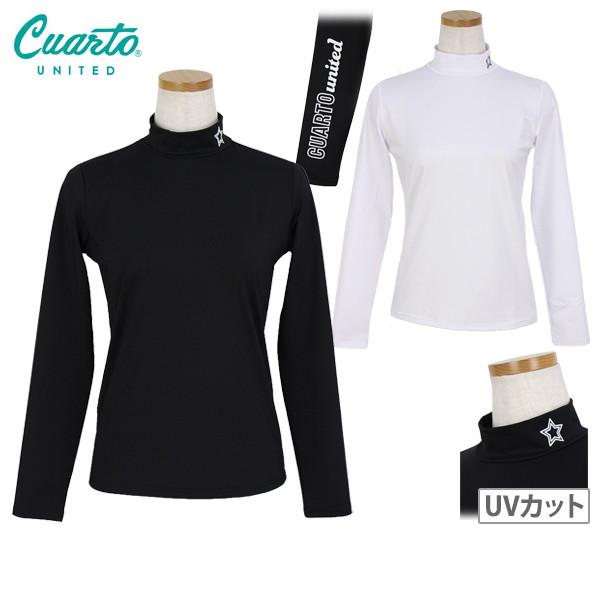 Amazon.co.jp: [CUARTO UNITED] ハイネックシャツ レディース
