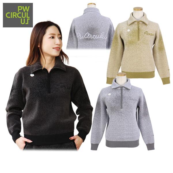 【送料無料】セーター レディース ピーダブリュサーキュラス PW CIRCULUS 2025 秋冬 新作 ゴルフウェア kr-pq-gw-0404 PW CIRCULUS（ピーダブリュサーキュラス） セーター レディース PW