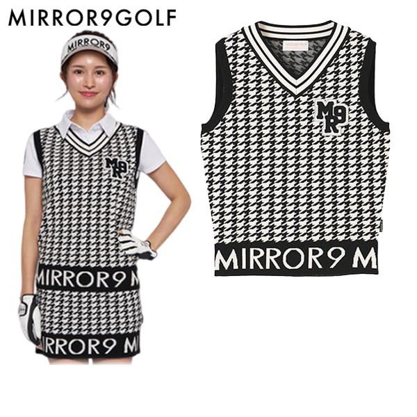 【送料無料】ベスト レディース ミラーナインゴルフ MIRROR9GOLF ゴルフウェア mg2107-10 ベスト レディース ミラーナインゴルフ MIRROR9GOLF ゴルフウェア