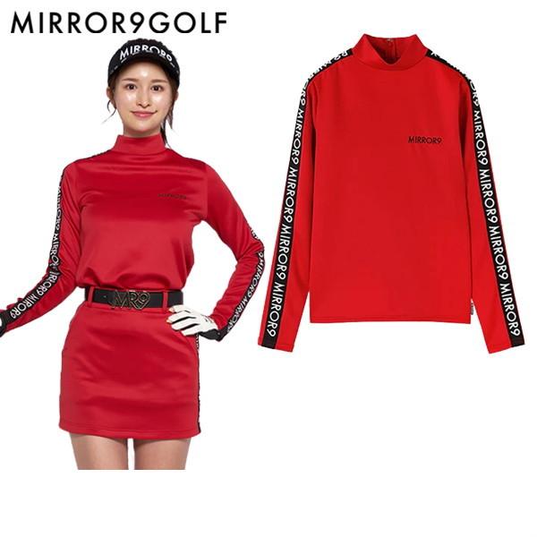【送料無料】ハイネックシャツ レディース ミラーナインゴルフ MIRROR9GOLF ゴルフウェア mg2111-8 ハイネックシャツ レディース ミラーナインゴルフ MIRROR9GOLF ゴルフ