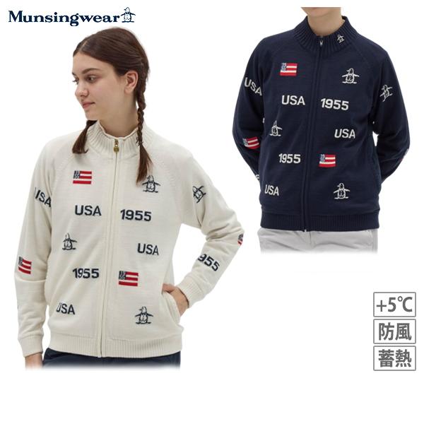 Munsingwear（マンシングウェア） ニットブルゾン レディース