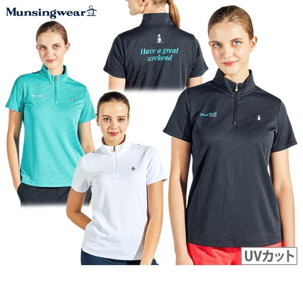 Munsingwear ネイビー ポロシャツ レディース ポロシャツ レディース マンシングウェア Munsingwear ゴルフ