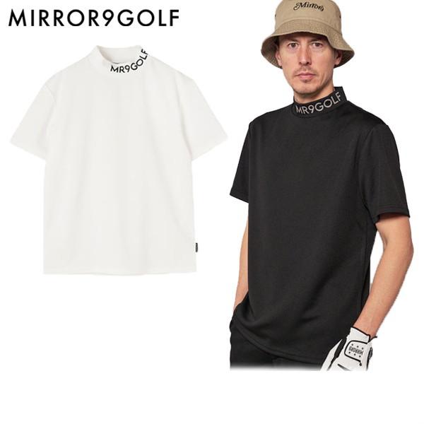 【送料無料】【メール便対応】ハイネックシャツ メンズ ミラーナインゴルフ MIRROR9GOLF  ゴルフウェア mgd2208-2 ハイネックシャツ メンズ ミラーナインゴルフ MIRROR9GOLF ゴルフ
