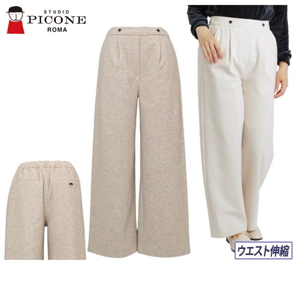 【大感謝祭P10倍】【送料無料】ロングパンツ レディース スタジオ ピッコーネ STUDIO PICONE 2025 秋冬 新作 p517024 STUDIO PICONE（スタジオピッコーネ） 【30％OFFセール】ロングパンツ