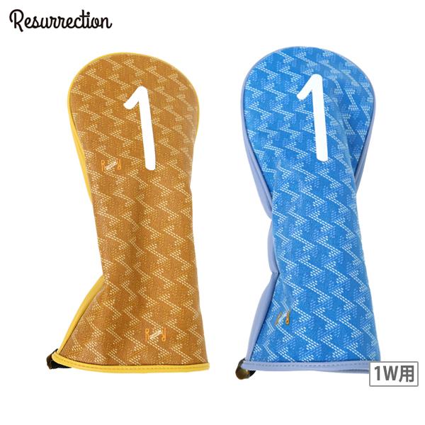 レザレクション　ヘッドカバー　ドライバー用　新品 Resurrection RESURRECTION レザレクション ゴルフ ヘッドカバー