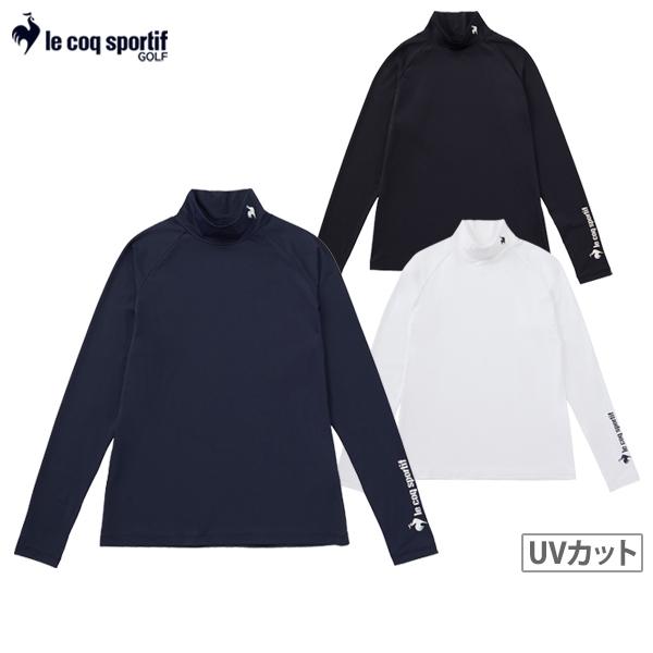 【値下げ新品】ゴルフウェア　ハイネックインナー　ルコックスポルティフレディースM le coq sportif GOLF ハイネックシャツ レディース ルコック