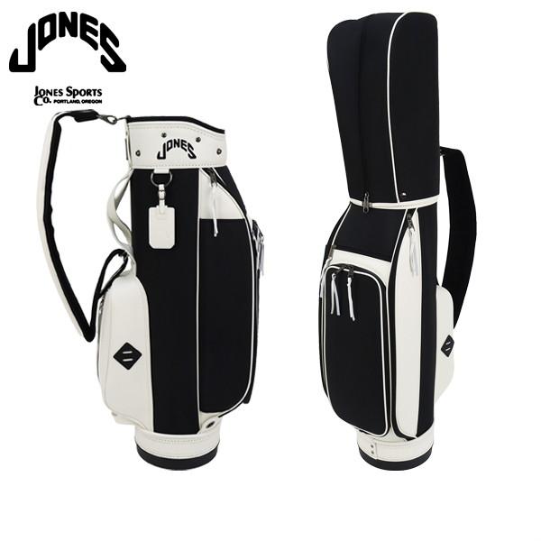 【美品】Jones キャディバッグ ジョーンズ　黒　ブラック JONES - 【銀行振込・代金引換不可】【返品・交換不可】 RIDER