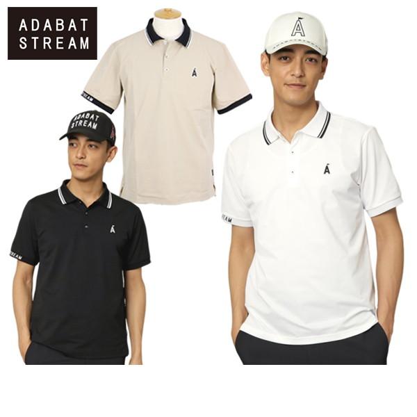ADABAT STREAM ポロシャツ 撥水加工 櫻井貴史コラボ STREAMポロシャツ