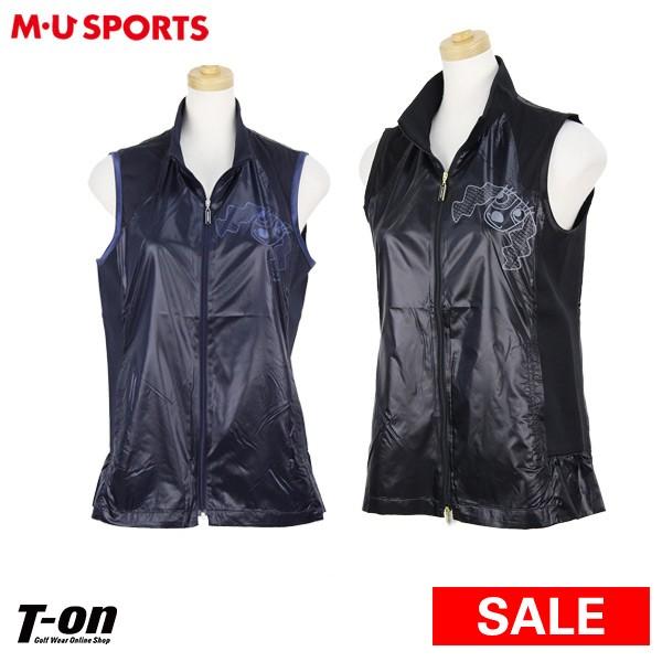 30 Offセール ベスト M U ゴルフ レディース Muスポーツ エムユー スポーツ M U Sports Musports ベスト 19 春夏 新作 ゴルフウェア Ton 701p T On ゴルフウェア