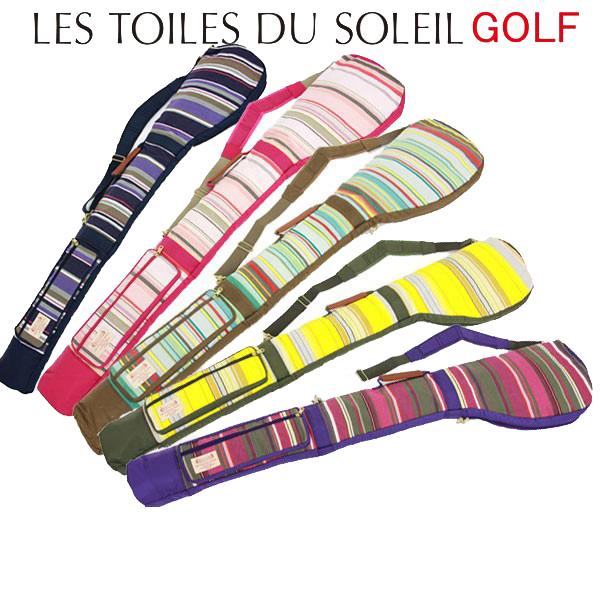 【美品】LES TOILES DU SOLEIL ゴルフ クラブケース ピンク LES TOILES DU SOLEIL 【20％OFFセール】クラブケース メンズ