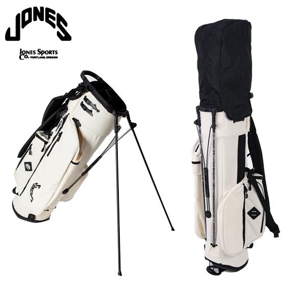 おすすめ特集 JONES TROUPER-R キャディバッグ White Inch ジョーンズ ゴルフ キャディバッグ スタンド型 5分割 9型 46インチ 2.6kg トゥルーパー メンズ JONES TROUPER-R 軽量 保冷ポケット