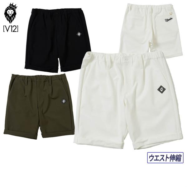 ショートパンツ メンズ V12 ゴルフ ヴィ・トゥエルブ 2023 春夏 新作