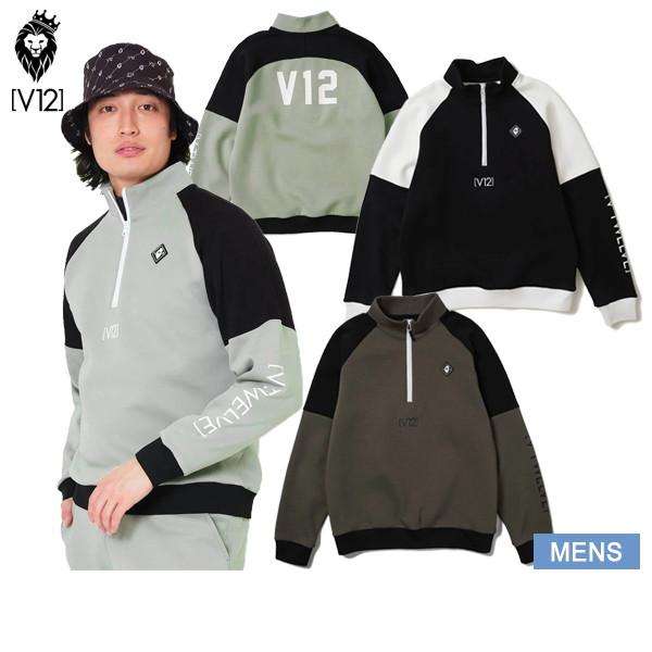 トレーナー メンズ V12 ゴルフ ヴィ・トゥエルブ 2024 秋冬 新作  