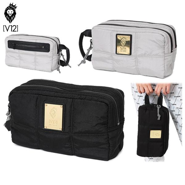【送料無料】カートポーチ メンズ レディース V12 ゴルフ ヴィ・トゥエルブ 2025 秋冬 新作 ゴルフ v122520-bg04 V12（ヴィ・トゥエルヴ） カートポーチ メンズ レディース ゴルフ ヴィ
