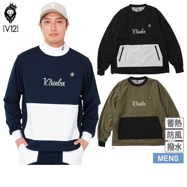 【送料無料】ブルゾン メンズ ヴィ トゥエルブ ゴルフ V12 2025 秋冬 新作 ゴルフウェア v122520-jk10-m V12（ヴィ・トゥエルヴ） ブルゾン メンズ ヴィ トゥエルブ ゴルフ V12