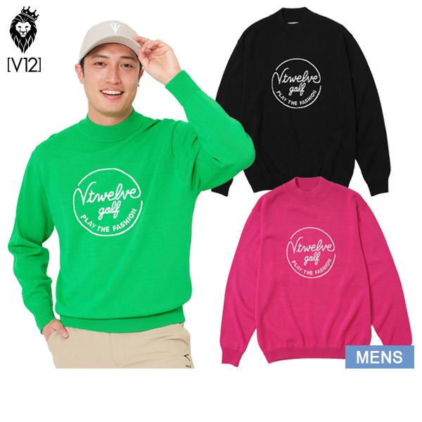 V12（ヴィ・トゥエルヴ） セーター メンズ ゴルフ ヴィ・トゥエルブ
