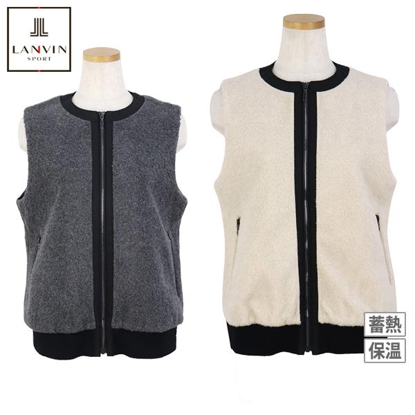 【大感謝祭P10倍】ベスト レディース ランバン スポール LANVIN SPORT 日本正規品 2025 秋冬 新作 ゴルフウェア vg5fve52l LANVIN SPORT（ランバンスポール） 【新年還元祭P10倍】ベスト