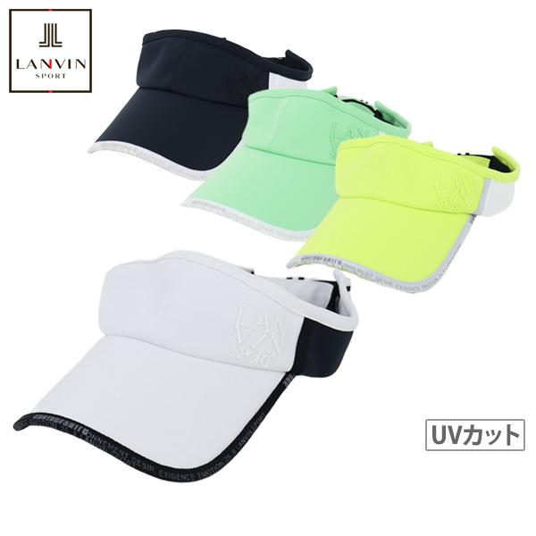 サンバイザー レディース ランバン スポール LANVIN SPORT 日本正規品 2023 春夏 新作 ゴルフ vlv0307t7