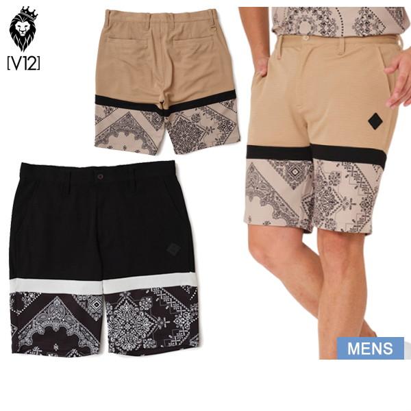 V12 ショートパンツ メンズ ゴルフ ヴィ・トゥエルブ 2025 春夏