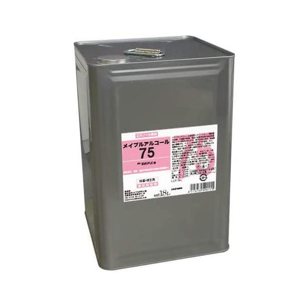 他サイト： メイプルアルコール75 18L 介護 オフィス 厨房 ウイルス 業務用 手指 高濃度 除菌の商品画像