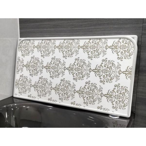 AGパネル 風呂ふた  組合せ式 68×108cm U11 シャンパンゴールド ダマスク柄 抗菌加工 防カビ 軽量 バス用品 日本製