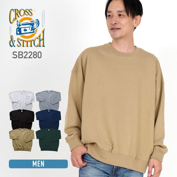 STONE  ネイビー 長袖 トレーナー　正規品 t-shirtst_cs-01t-01-sb2280
