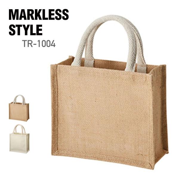 バッグ MARKLESS STYLE マークレススタイル ジュート スクエアトート