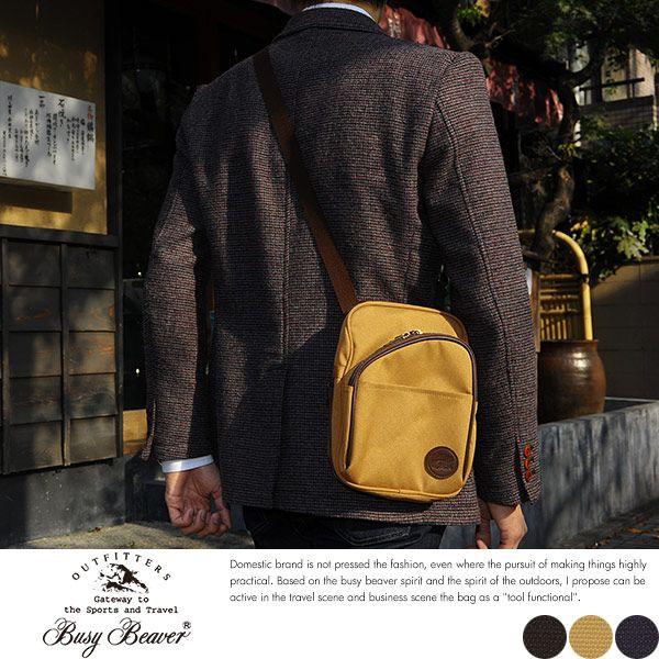 Busy Beaver ミニショルダーバッグ メンズ A5 Ipad Mini 日本製 Mts 1268 メンズバッグ専門店 紳士の持ち物 通販 Yahoo ショッピング
