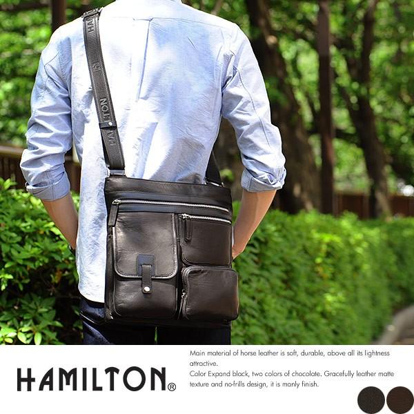 Hamilton 馬革スリムショルダーバッグ メンズ 本革 レザー Mts 1499 メンズバッグ専門店 紳士の持ち物 通販 Yahoo ショッピング