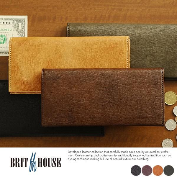 Mark Boots by Brit houseレザー 長財布 黒/赤