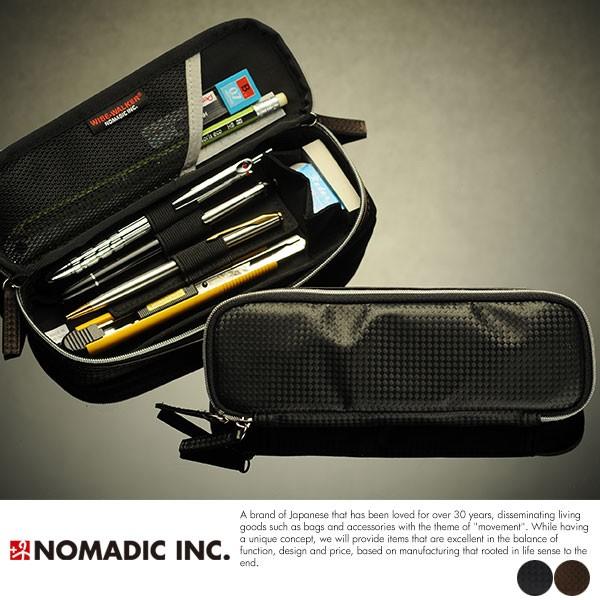 Nomadic ノーマディック カーボン調二階建てペンケース メンズ ビジネス 大容量 仕切り Pf 05 Mts 2655 メンズバッグ専門店 紳士の持ち物 通販 Yahoo ショッピング