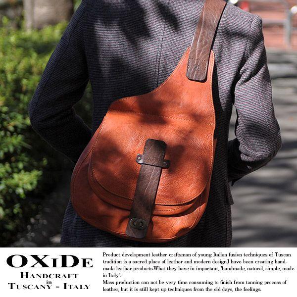 本革ボディバッグ メンズ レザー Ipad イタリア製 Oxide Ts メンズバッグ専門店 紳士の持ち物 通販 Yahoo ショッピング