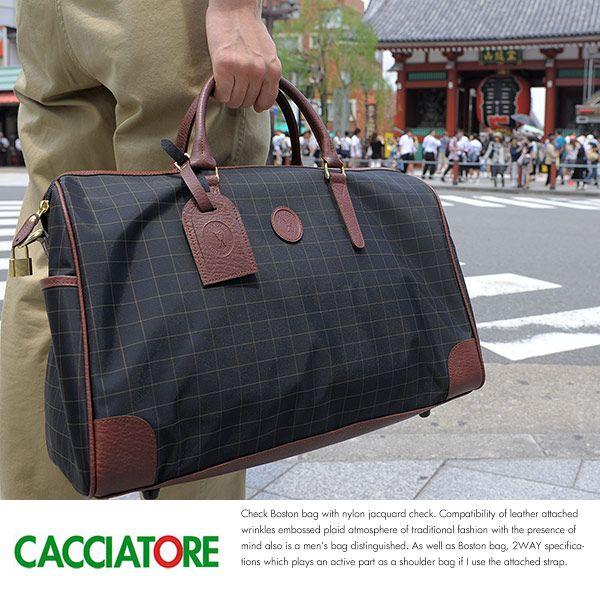 日本製ボストンバッグ メンズ 旅行 ショルダー ナイロン Cacciatore Ts メンズバッグ専門店 紳士の持ち物 通販 Yahoo ショッピング