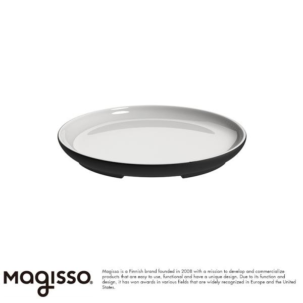 M ₽   Magisso Plate 20cm White Line p M Ehv[g fU[g H hg T_