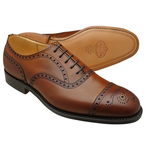 Church S チャーチ Diplomat ディプロマット セミブローグ レザーソール Walnut Calf Uk直輸入 正規品 Diplomat Walnut 173 F T Supply 通販 Yahoo ショッピング