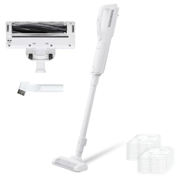 紙パック式 アイリスオーヤマ(IRIS OHYAMA) 掃除機 コードレス 極細軽量 ハンディ 紙パック スティッククリーナー 軽量1.6kg 充電式 SBD-76P-W ホワイト 紙パック式】 アイリスオーヤマ(IRIS OHYAMA) 掃除機 コードレス 極細