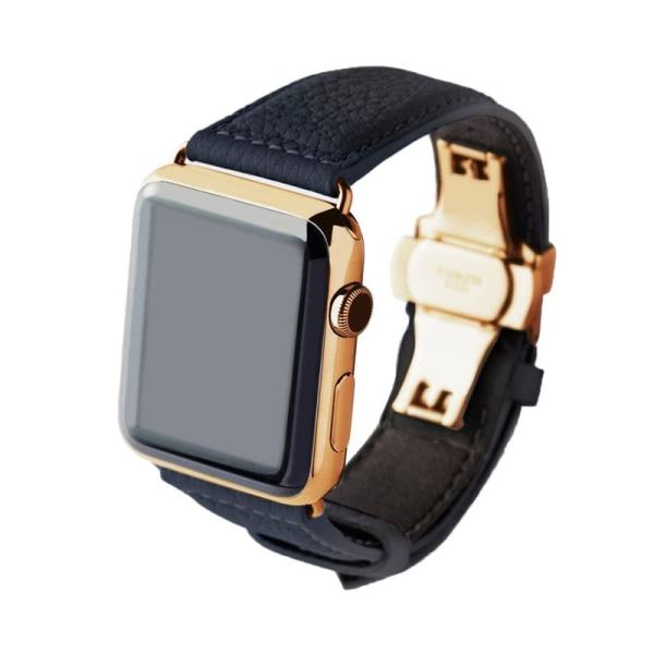 Apple Watch eponas レザーバンド 41mm 40mm 38mm Apple Watch / アップルウォッチ用 ドゥーブルレザーバンド42mm