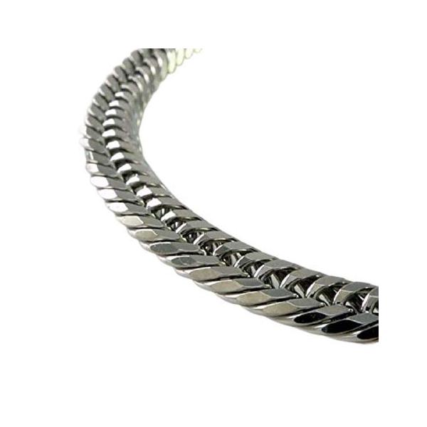 T TRIDEA JEWELRY] SV925 シルバー 12面 トリプル 喜平