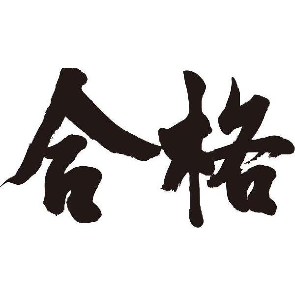 合格 横書 書道家が書くかっこいい漢字tシャツ T Kanji Ka Goukaku Yoko T Time せとうち広告 通販 Yahoo ショッピング