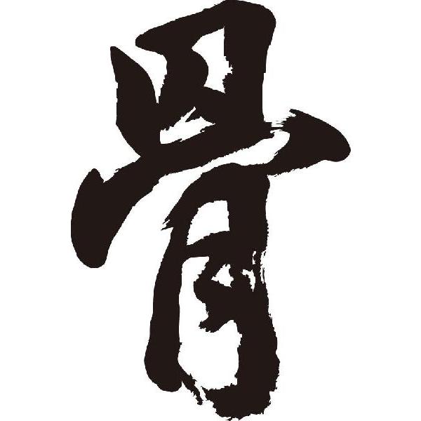 骨 書道家が書くかっこいい漢字トレーナー Tl Kanji Ha Hone Kotsu T Time せとうち広告 通販 Yahoo ショッピング