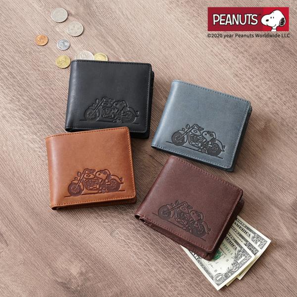 PEANUTS JOE COOL 二つ折り財布 ピーナッツ PEANUTS スヌーピー SNOOPY 二つ折り財布 2つ折り財布 JOE