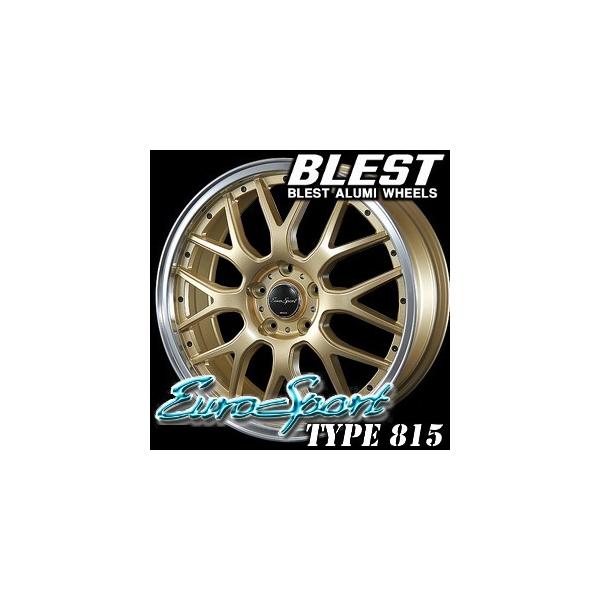 注目ブランド BLEST EuroSport Type 815 12インチ 4.00B 43 4-100 グロスブラック 4本で送料無料 ブレスト  ユーロスポーツ タイプ