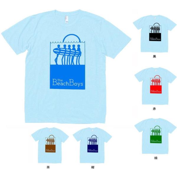 音楽・バンド・ロック・シネマ Tシャツ The Beach Boys ザ