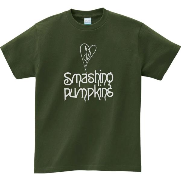 The Smashing Pumpkins Tシャツ グリーン M SMASHING PUMPKINS スマッシング・パンプキンズ バンド ロック Tシャツ